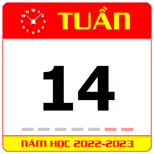 TKB Tuần 14 (từ 31/10 đến 06/11, năm học 2022-2023)